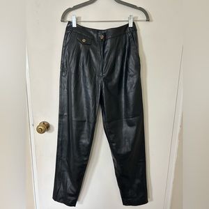 Blanc NYC Faux leather pants